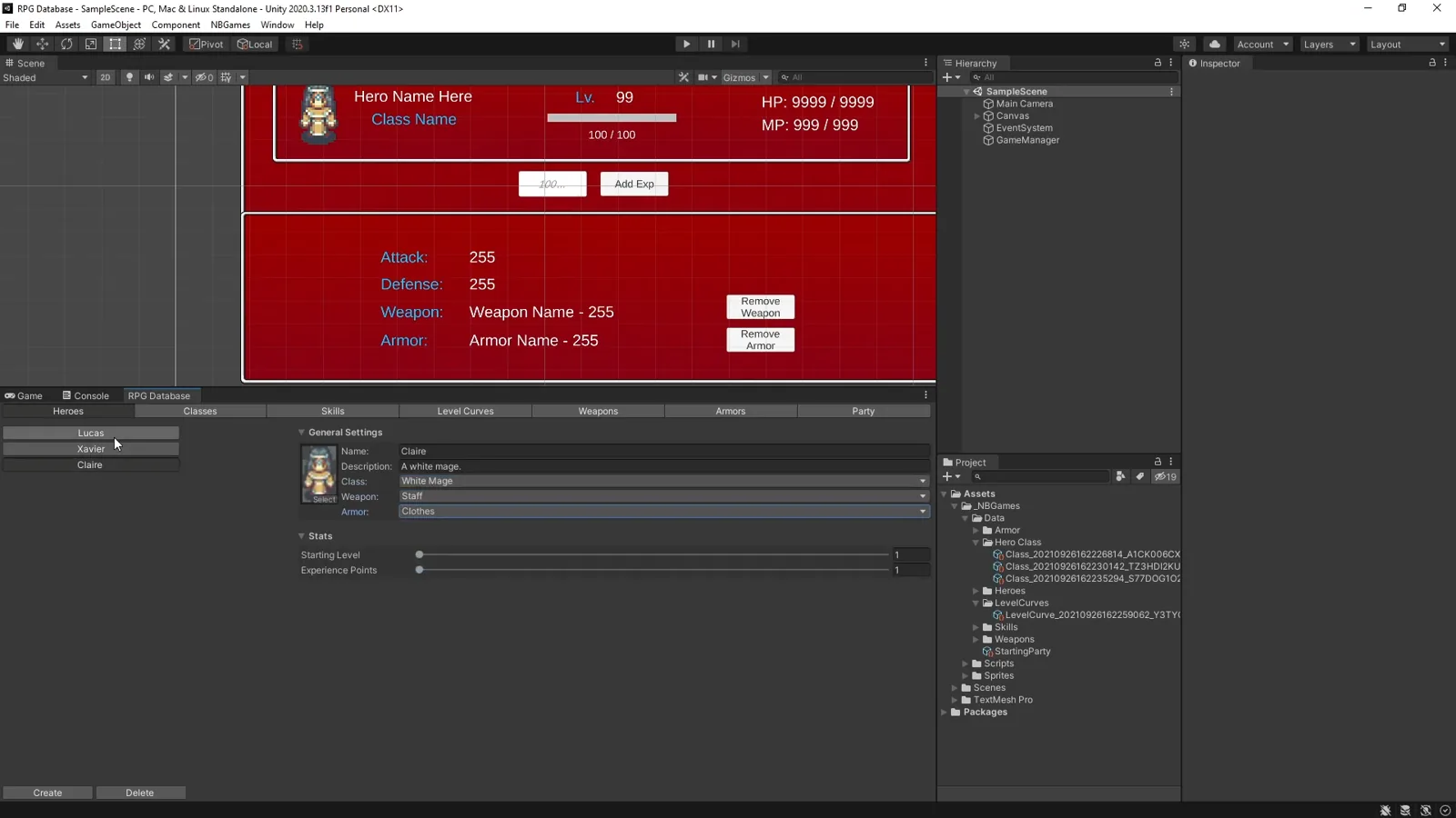 RPG Database screenshot 4
